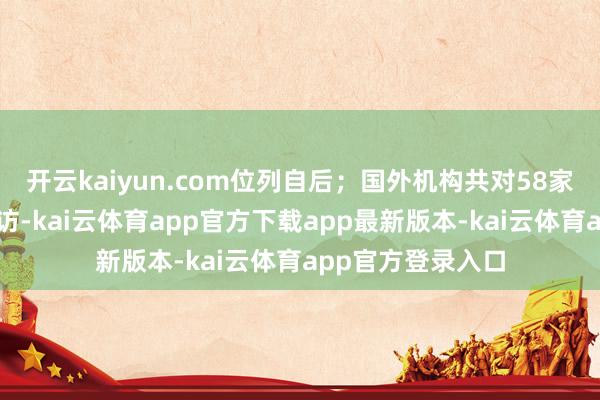 开云kaiyun.com位列自后；国外机构共对58家上市公司进行探访-kai云体育app官方下载app最新版本-kai云体育app官方登录入口